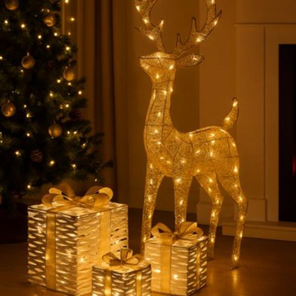 Figuras de Natal Luminosas Leds para Decoração Interior